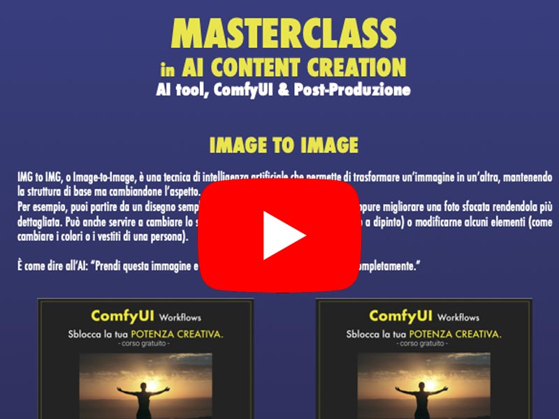 Corso MASTERCLASS